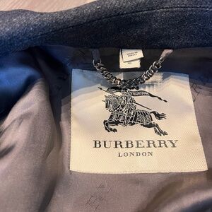 Burberry Wool Pea Coat